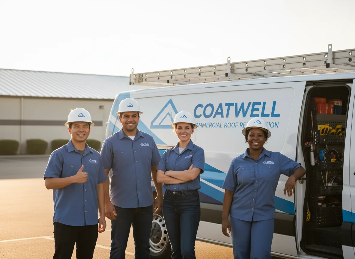 Commercial roof coating company in Scotts Hill, TN